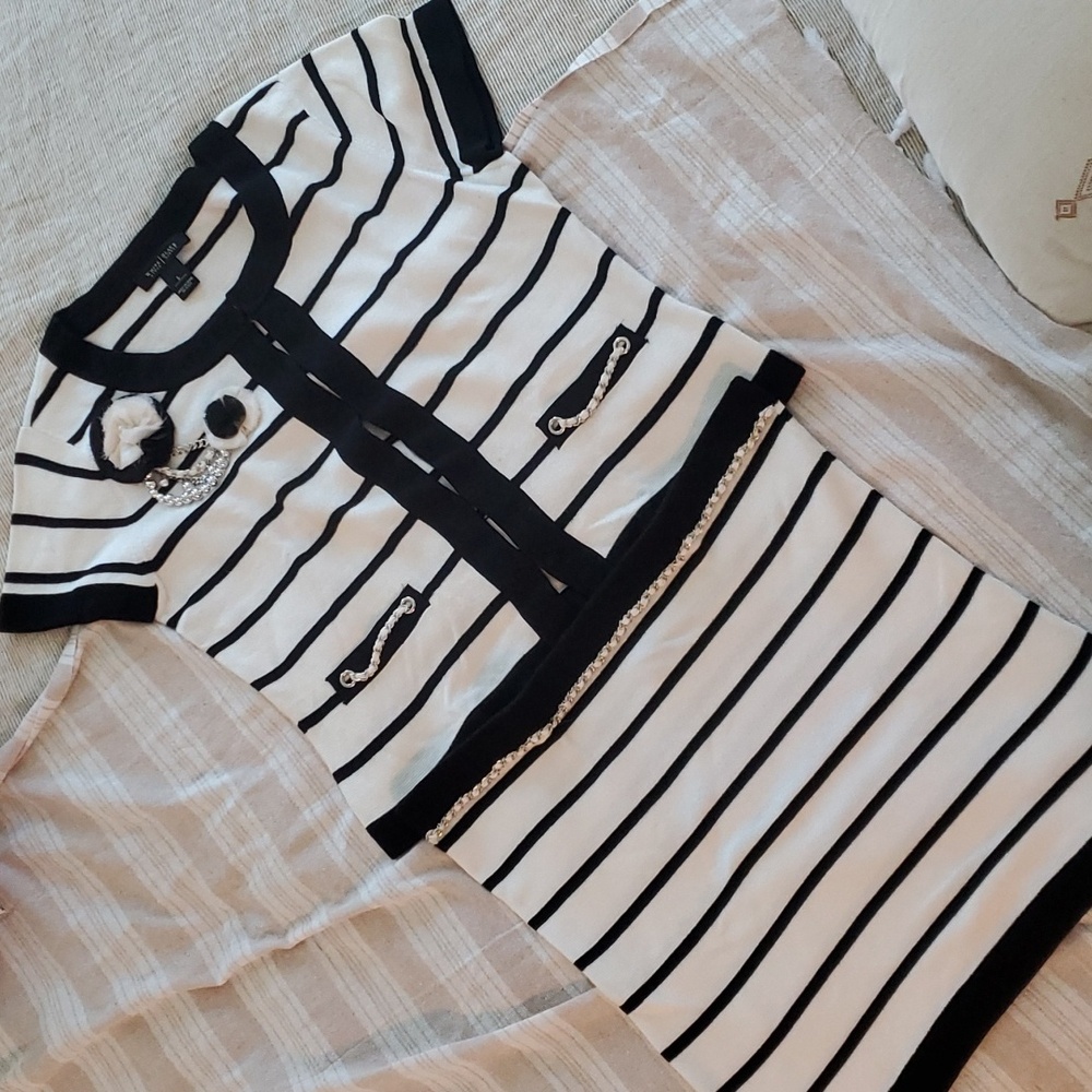 WHBM Sweater & Skirt Set